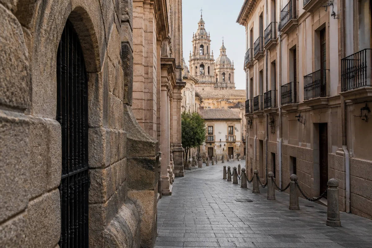 Casco antiguo de Murcia, zona habitual de servicio de fontanería urgente