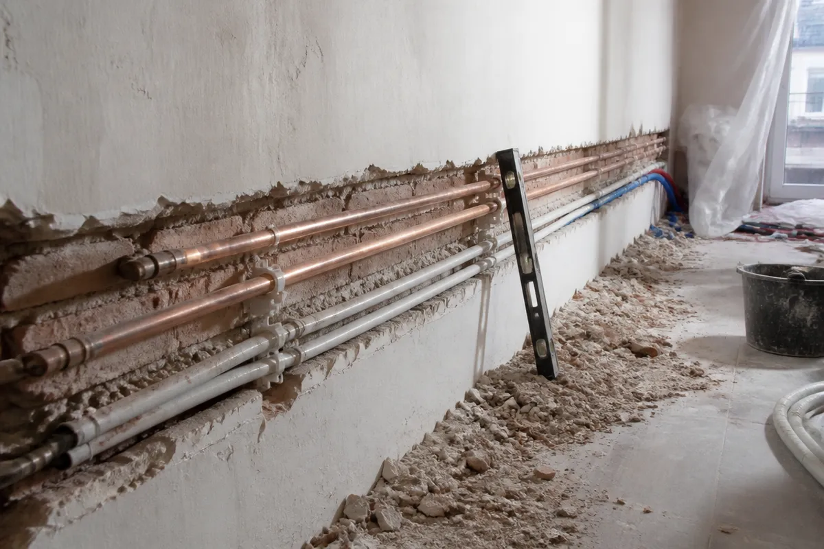 Sustitución de tuberías de cobre y multicapa en una reforma de vivienda en Murcia